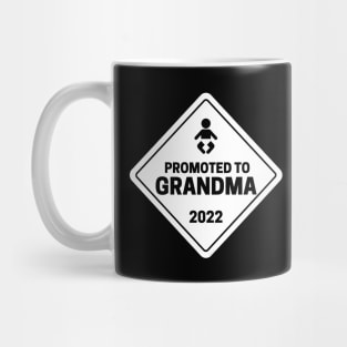 Promoted to Grandma Baby Announcement Mug